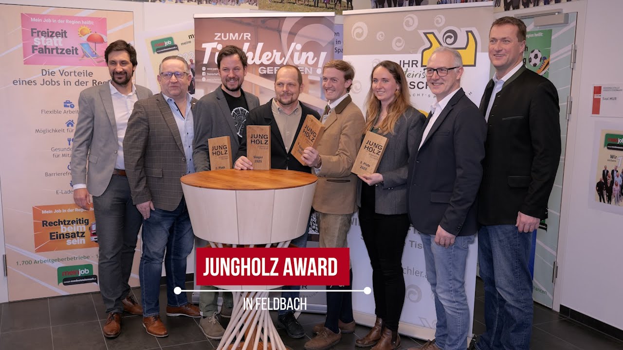 Pr&auml;sentation des JUNGHOLZ Awards in Feldbach | Styria | Austria | vulkantv.at