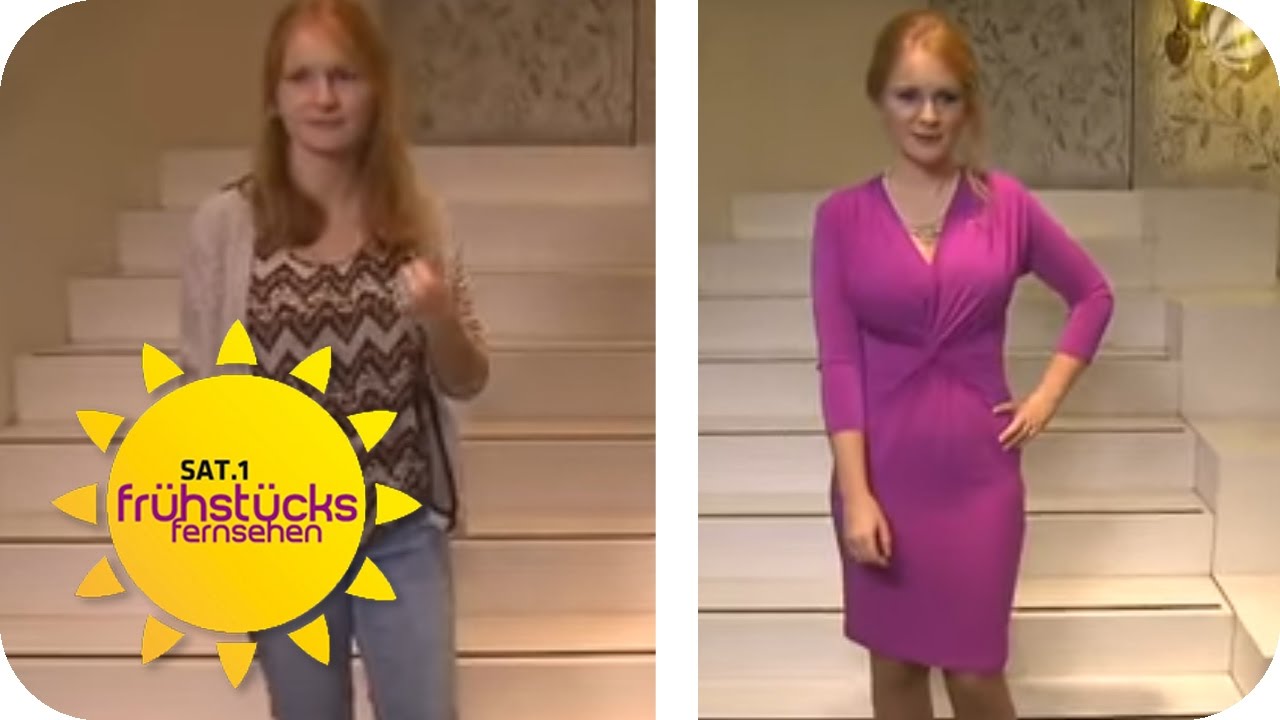 20 und NOCH NIE GESCHMINKT! Großes Umstyling | SAT.1 Frühstücksfernsehen
