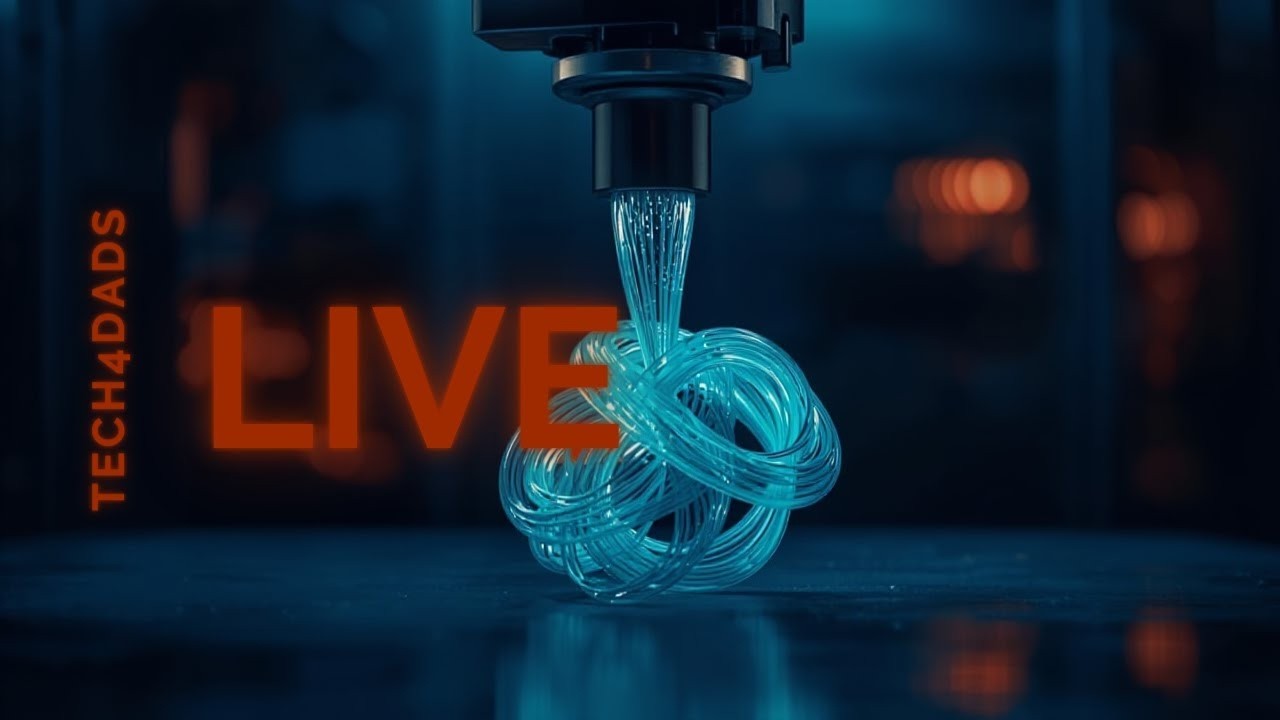 Tech4Dads - LIVE Late Night Hangout #2 - More Bambu Lab 3D Printing