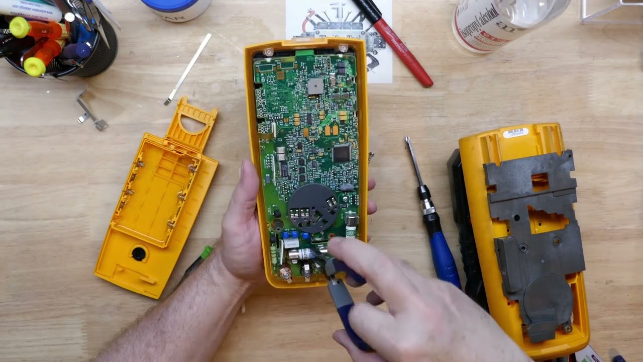Fluke 289 Repair with Look Inside
