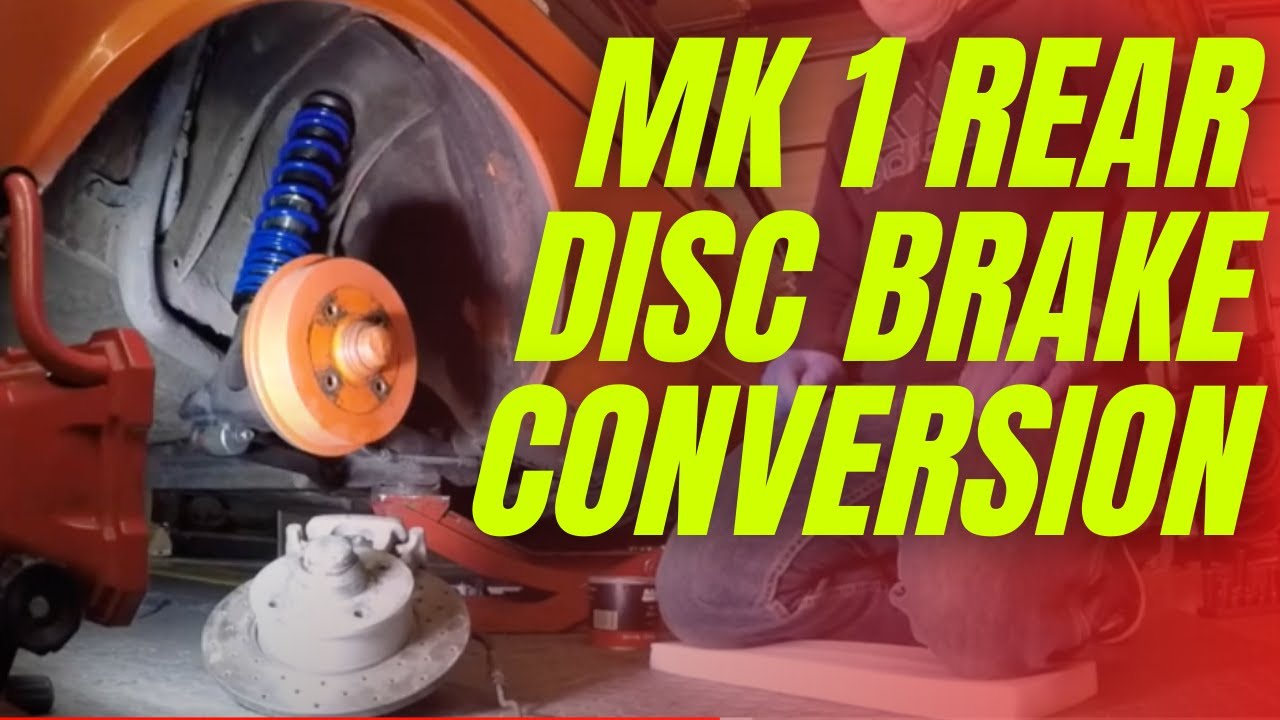 ПЕРЕОБОРУДУЙТЕ СВОЙ VW MK1 НА ЗАДНИЕ ДИСКОВЫЕ ТОРМОЗА!!!