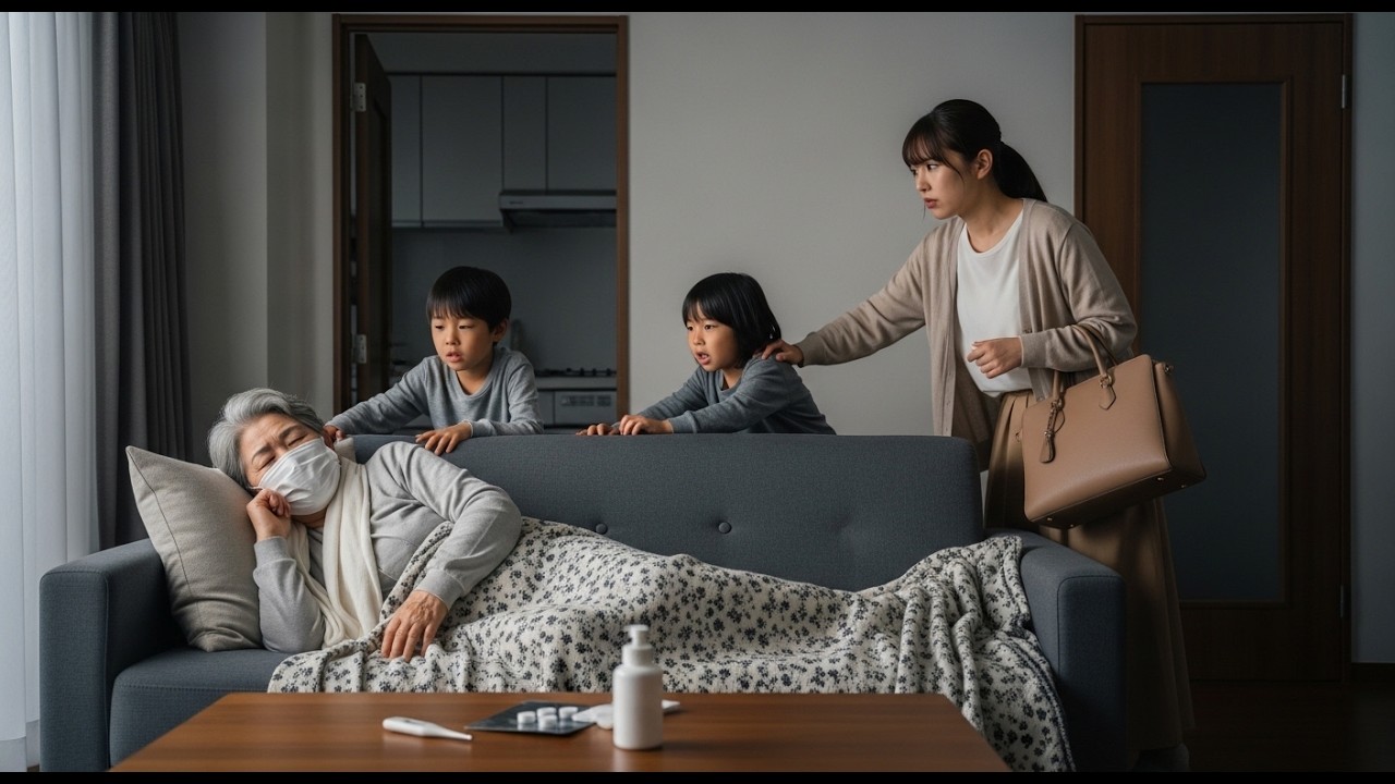 年末にインフルで倒れた私に、孫2人を押し付ける息子嫁→私が静かに下した決断とは