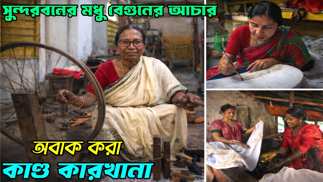অপ্ল বয়সে ঘর ছাড়া - সুন্দরবনের এই মহিলাদের জীবন আপনাদের মুগ্ধ করে দেবে। Sundarban