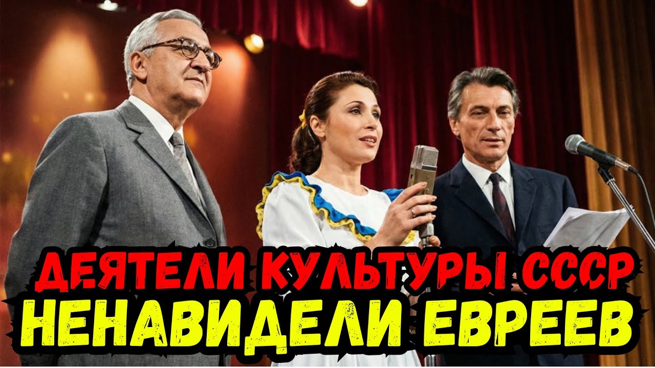 10 СОВЕТСКИХ КУМИРОВ, КОТОРЫЕ НЕНАВИДЕЛИ ЕВРЕЕВ 🎭🔥ГЕНИИ И ЗЛОДЕИ: 10 ЗВЁЗД СССР СО ТЁМНОЙ СТОРОНОЙ