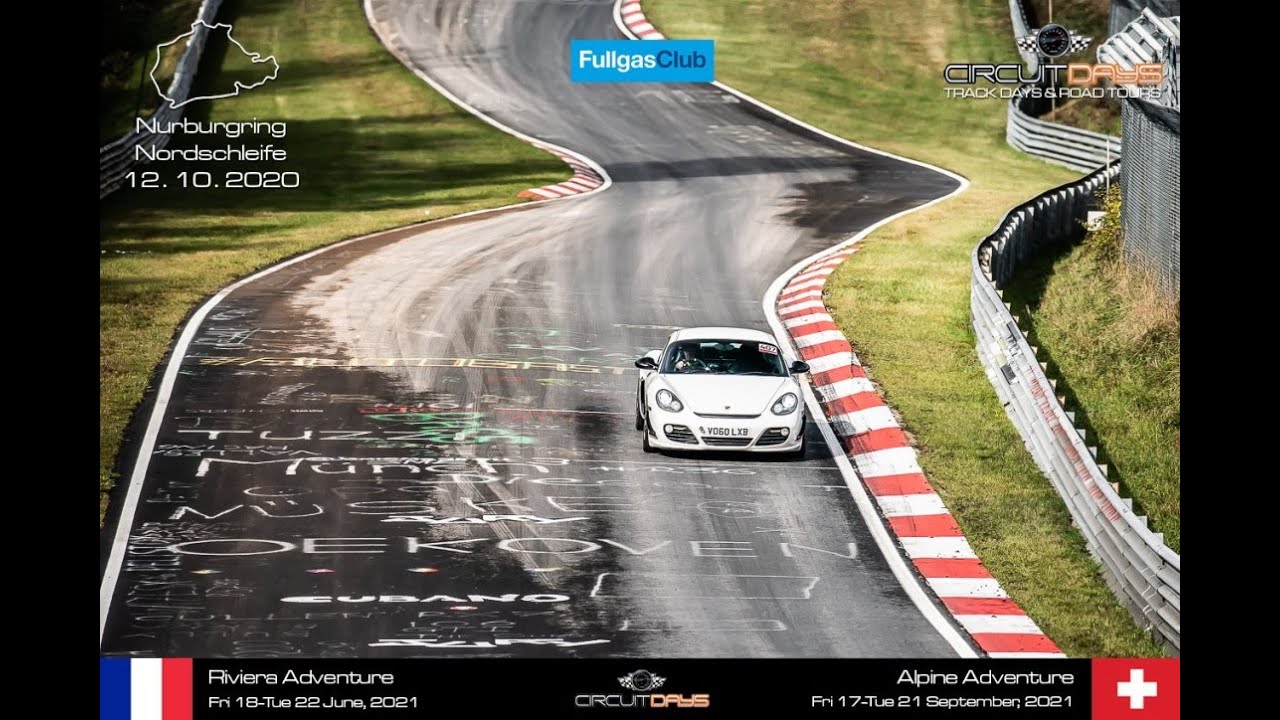 Nurburgring BTG lap - 987 Cayman S. 8:51 wet lap.