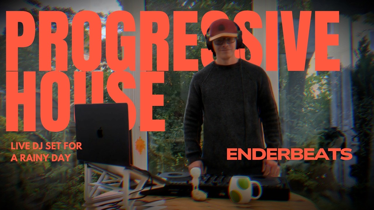 Join me in a live Melodic Techno & Progressive House session from my winter garden on a rainy day