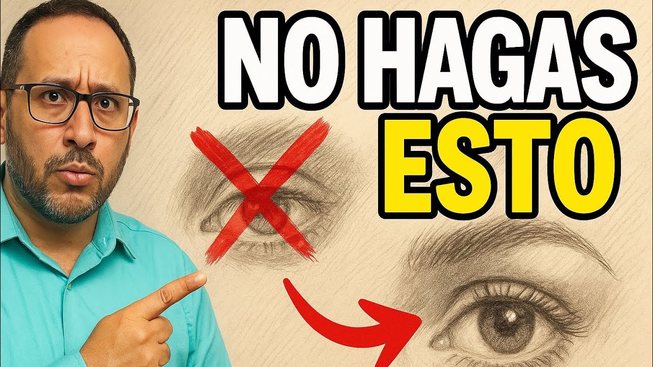 ✍️ Cómo Dibujar un Ojo Realista Paso a Paso | Técnica Fácil para Principiantes
