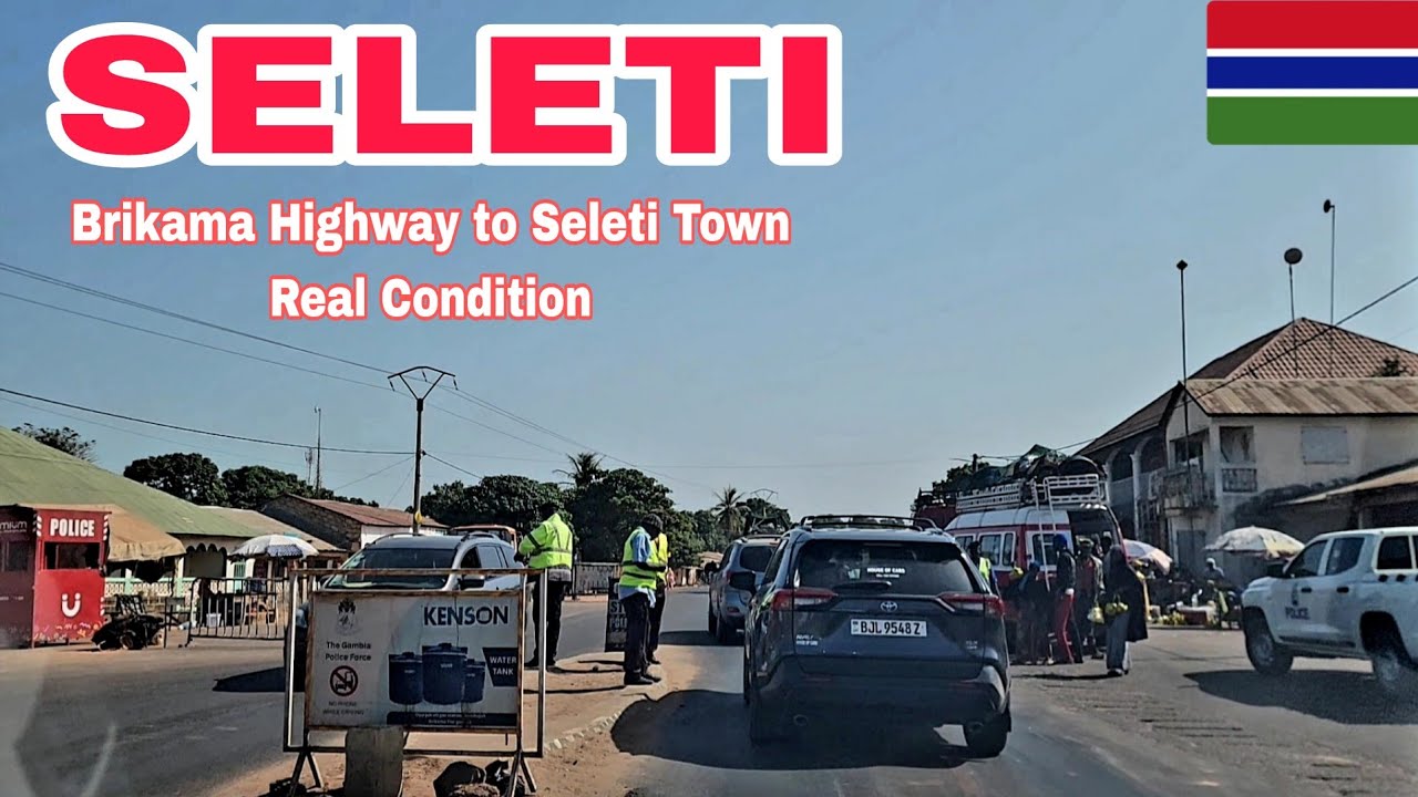 Gambia 🇬🇲 Brikama Highway to Seleti Town Drive 2026 | Trans Gambia Highway Latest Update