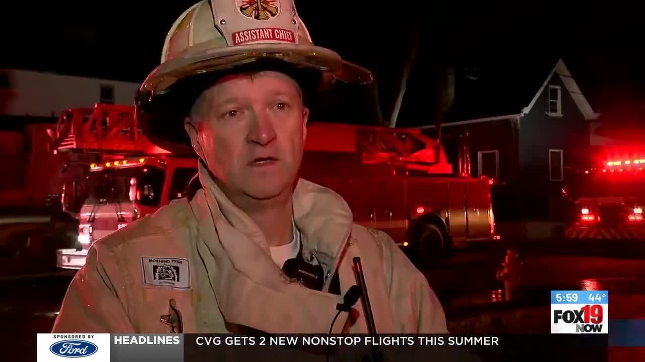 Residents evacuated due to vacant house fire