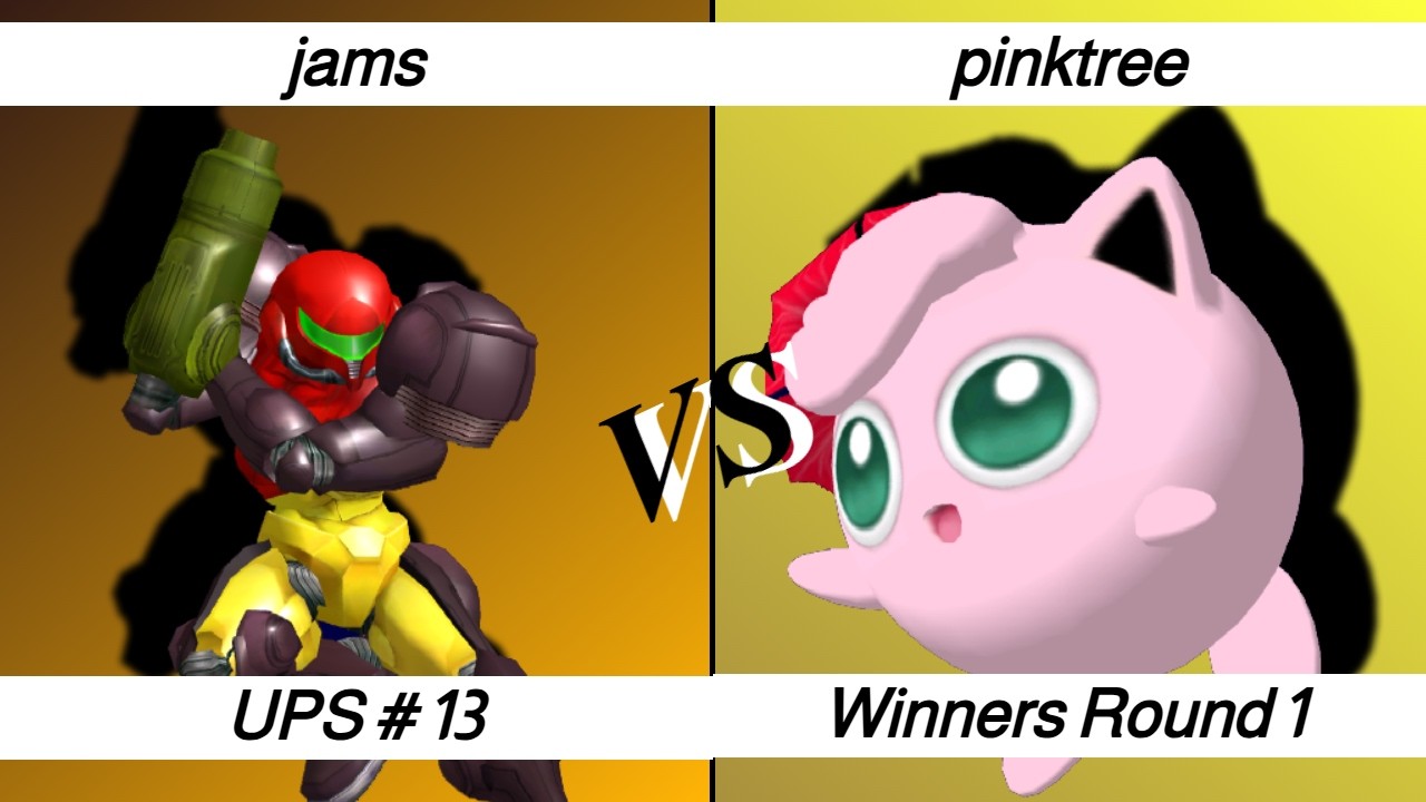 UPS #13 – WR1 – jams ⟮Samus⟯ vs pinktree ⟮Puff⟯