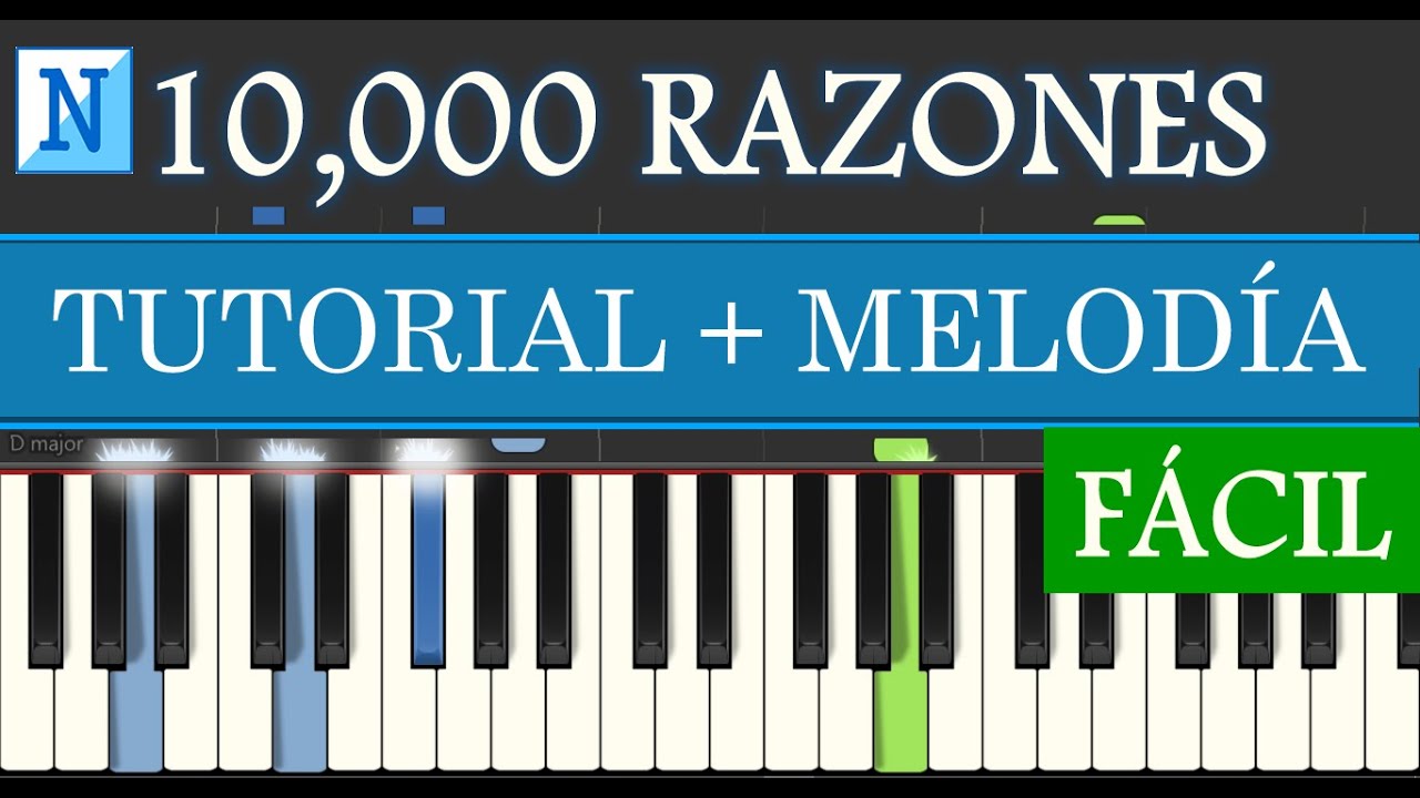 10,000 Razones (Matt Redman) PIANO TUTORIAL F&aacute;cil | HOW TO PLAY Bless The Lord SLOW EASY + Partitura
