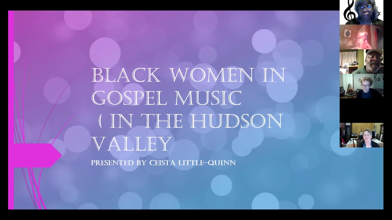 Women in Gospel Music in the Hudson Valley