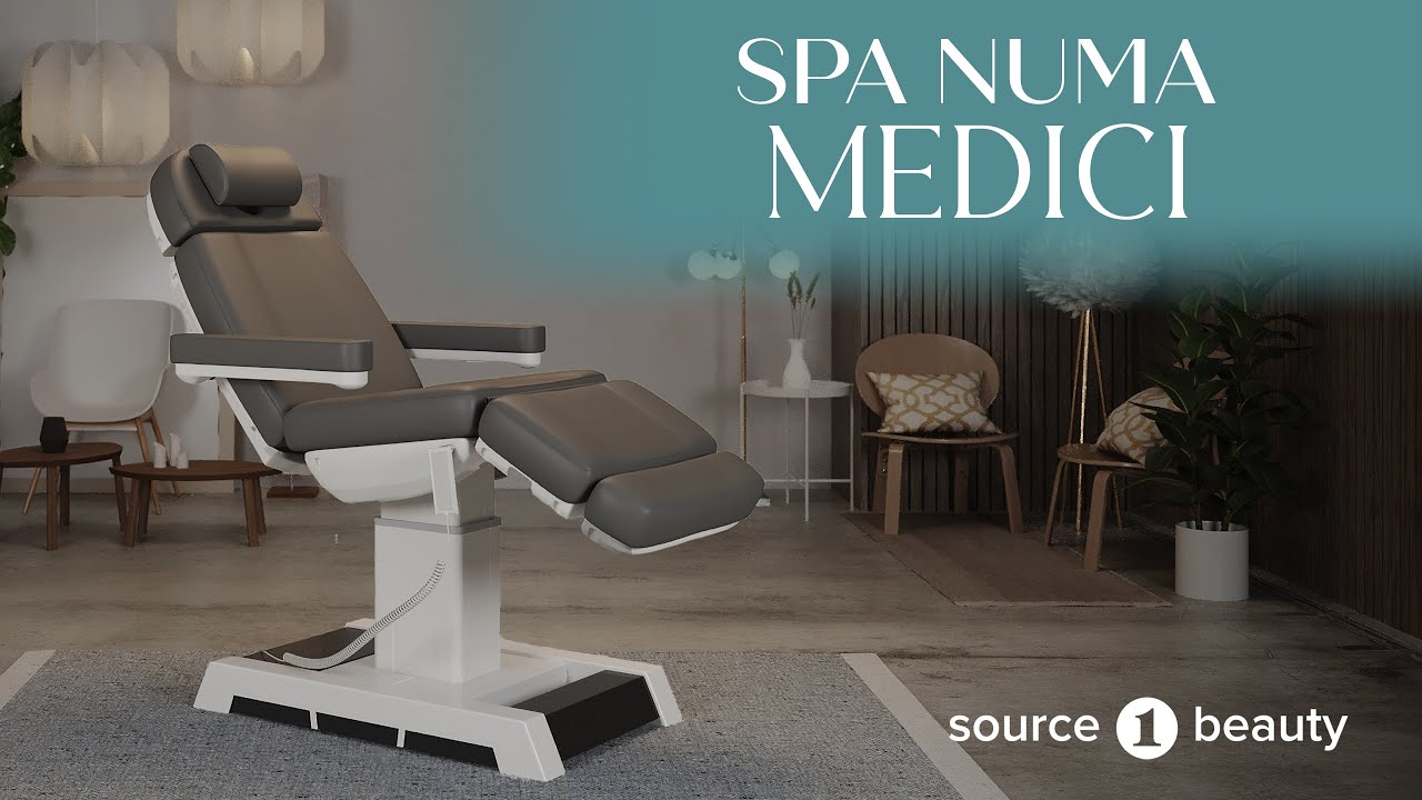 Spa Numa MEDICI Heavy Duty Medical Grade Pedestal Chair | Product Overview and Features