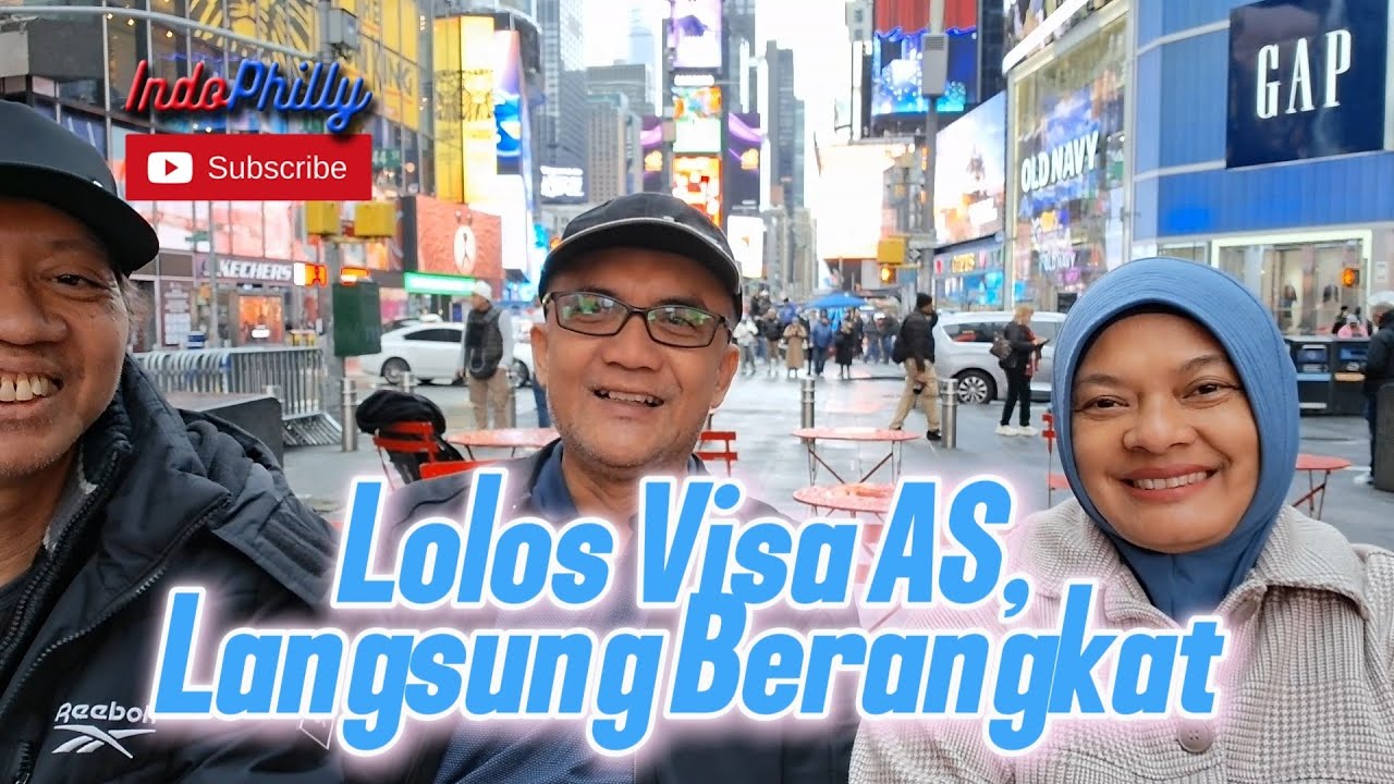Lolos Visa AS, Langsung Berangkat ke New York City, Kisah Andi dan Nuri ingin melihat kota New York.