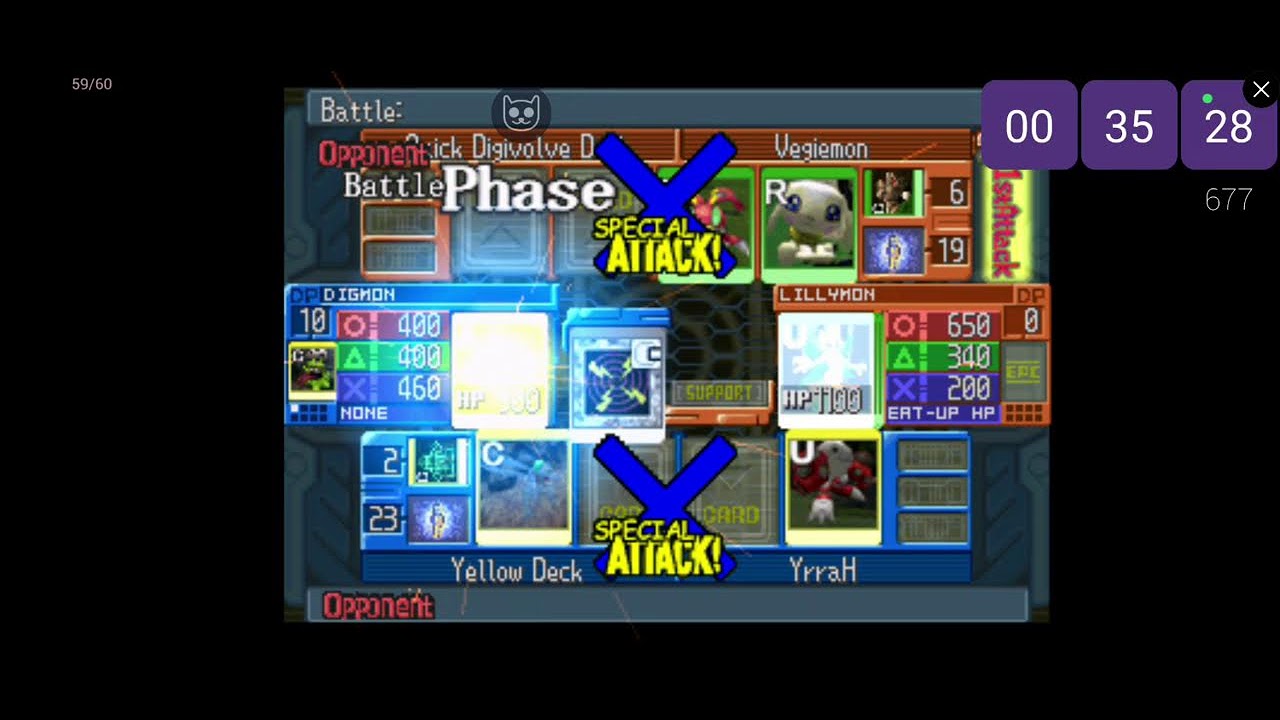 Bora Digimon Card Battle? Só uma speedrun...
