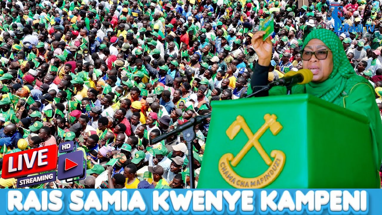 🔴LIVE: Mgombea Urais wa CCM Dkt. Samia Akihutubia Mkutano wa Kampeni - Katoro