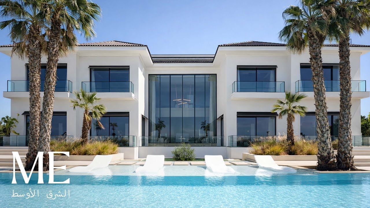 Inside a 190,000,000 AED Ultra-Modern Dubai Hills Mega Mansion with Golf Course Views