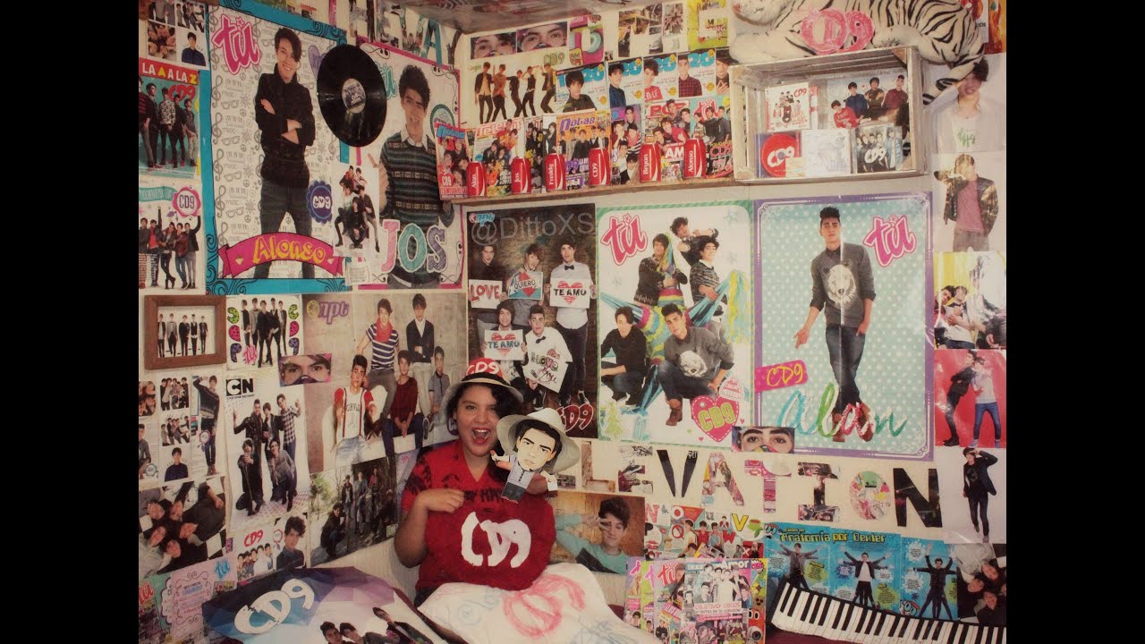 CD9 habitación, pósters, conciertos... RoomTourCD9