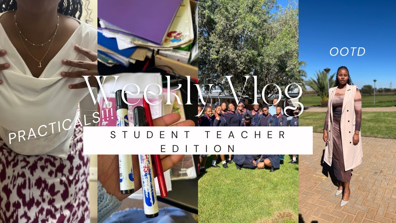 #weeklyvlog: First week of Teaching practicals🤍