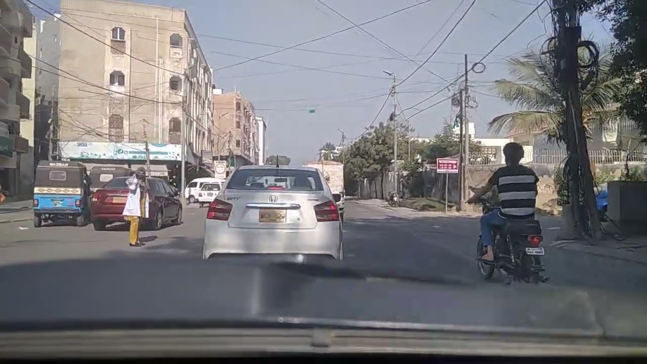 Karachi street view | zamzama to khayaban-bahria | voice