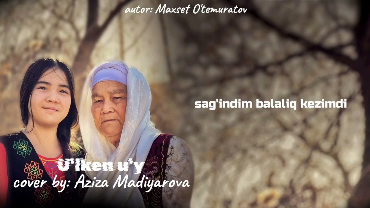 Aziza Madiyarova cover u'lken u'y ( Азиза Мадиярова ковер үлкен үй ) автор Махсет Өтемуратов