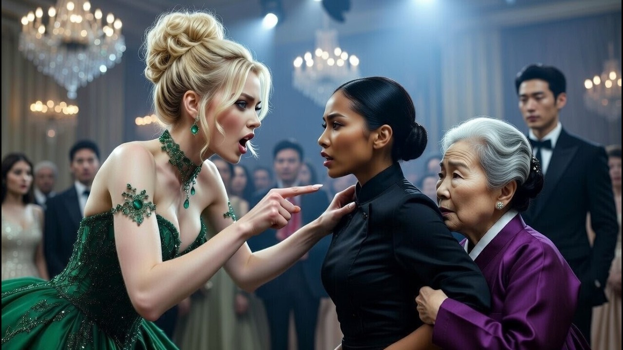 Korean Mafia Boss Watched His Mother Get Humiliated — Until a Quiet Black Waitress Intervened