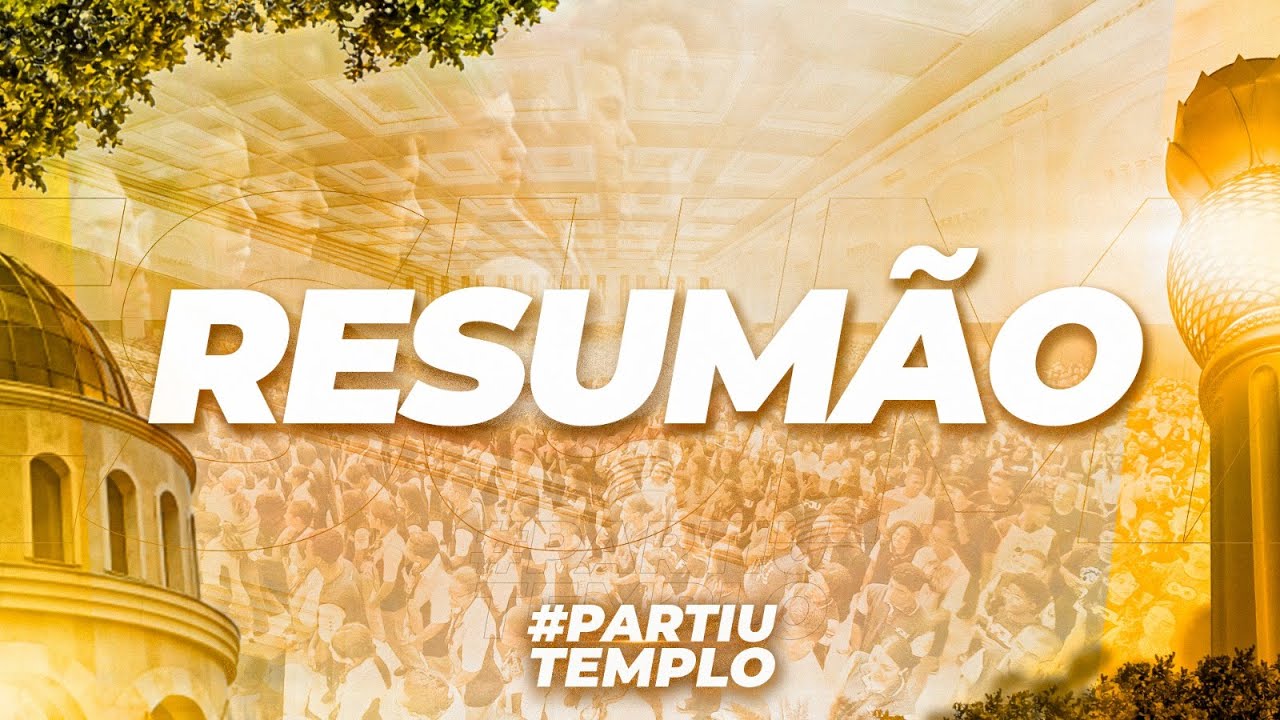 ACOMPANHE O RESUMÃO DO ENCONTRO JOVEM FJU ESPECIAL - PARTIU TEMPLO (2024)