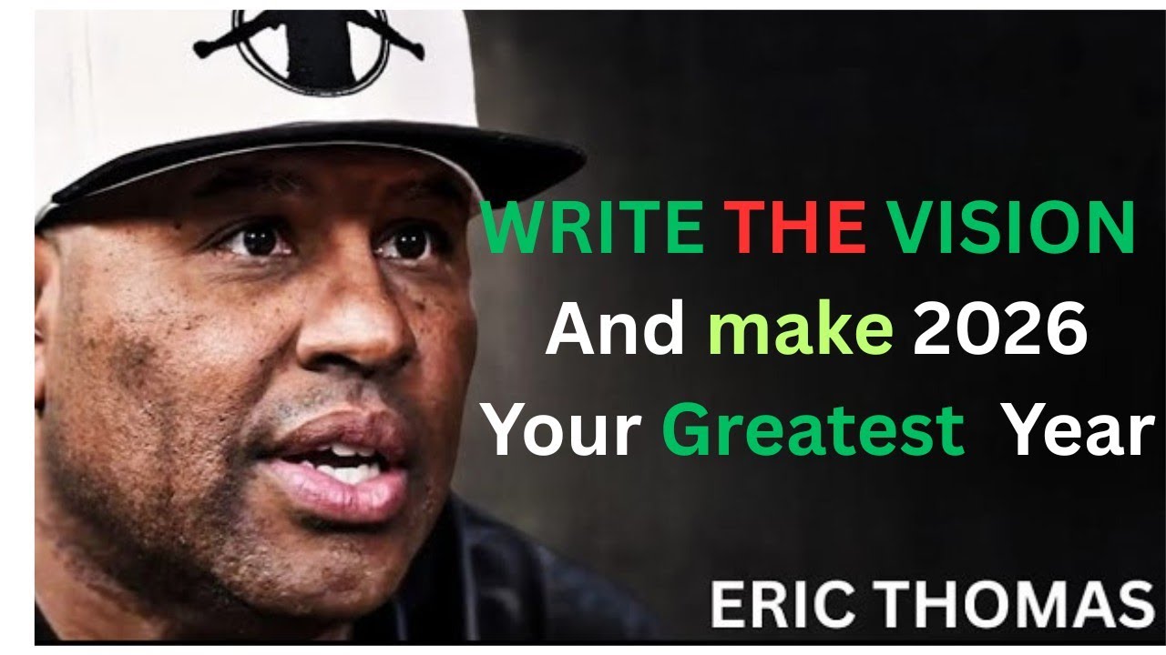 WRITE THE VISION & MAKE 2026 YOUR GREATEST YEAR | Eric Thomas Motivation (ET Rewind)