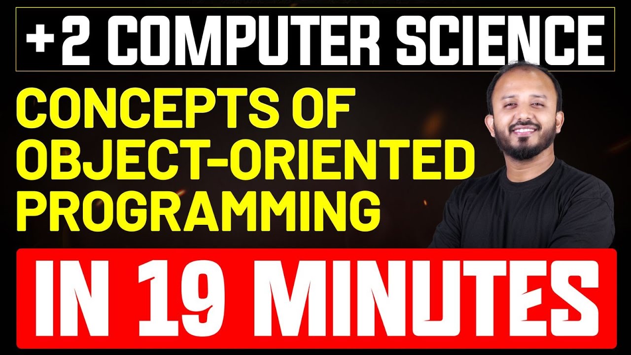 Plus Two CS | Concepts of Object-Oriented Programming Summary | Eduport Plus Two