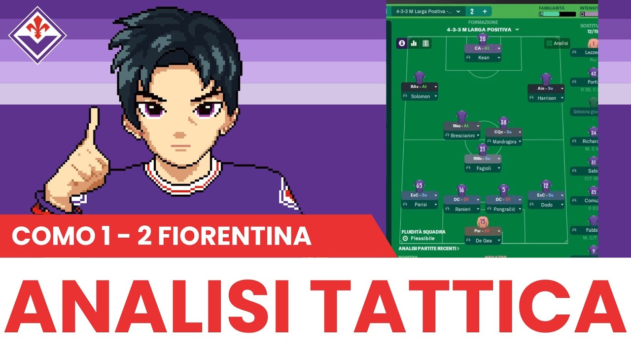 2025/2026 - 🟪COMO 1 - 2 FIORENTINA🟪 : Niente difesa a 3 = 3 punti.