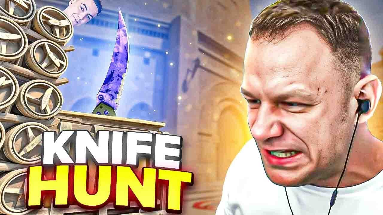 KNIFE HUNT Z JEŁOPKAMI