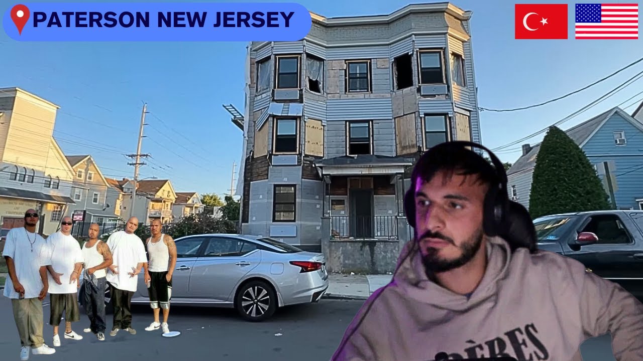 PATERSON NEW JERSEY TÜRKEN STRAßE | AMERIKADA TÜRKLERIN TEHLIKELI MAHALLESI PATERSON NEW JERSEY 🇺🇸🇹🇷