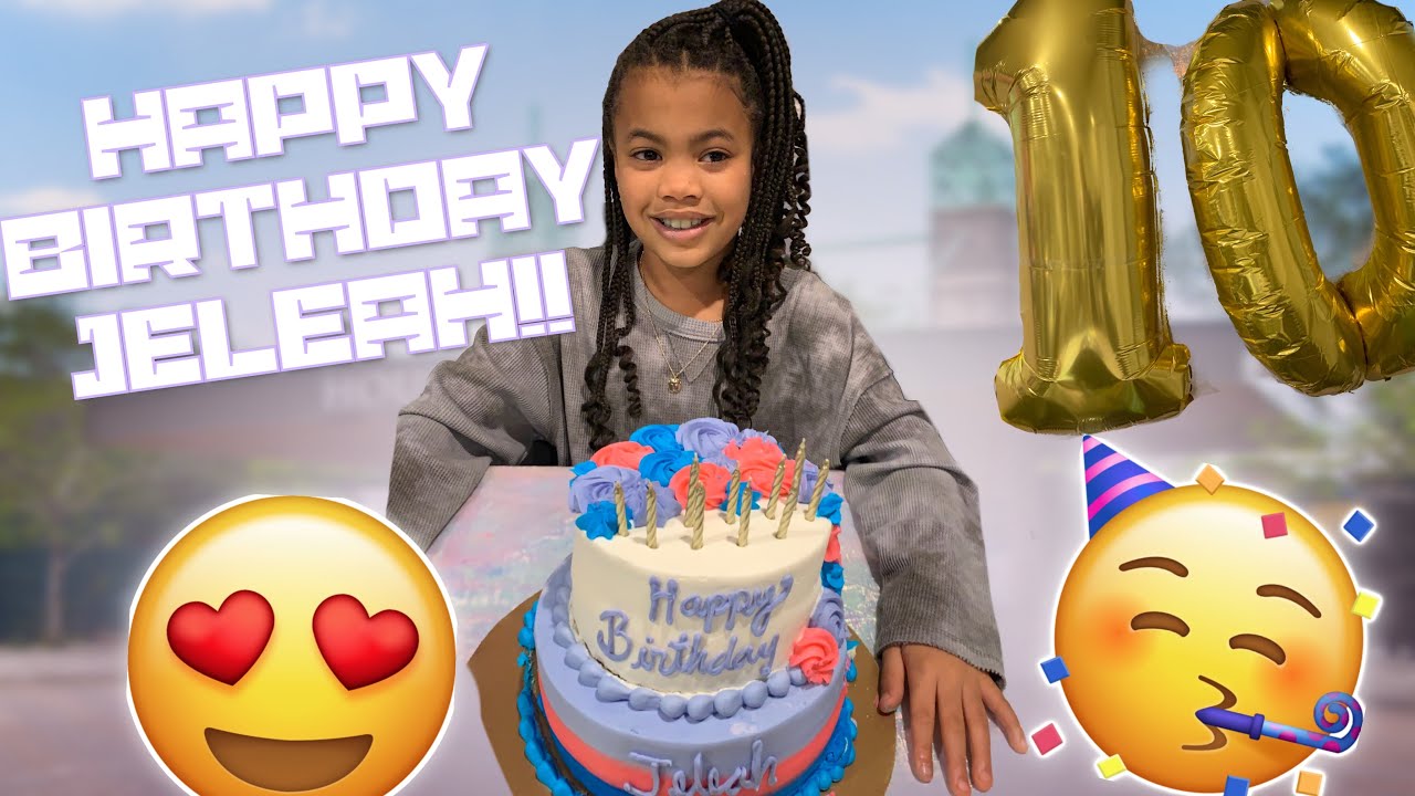 HAPPY 10TH BIRTHDAY JELEAH!! LIT DAY AT THE ZOO