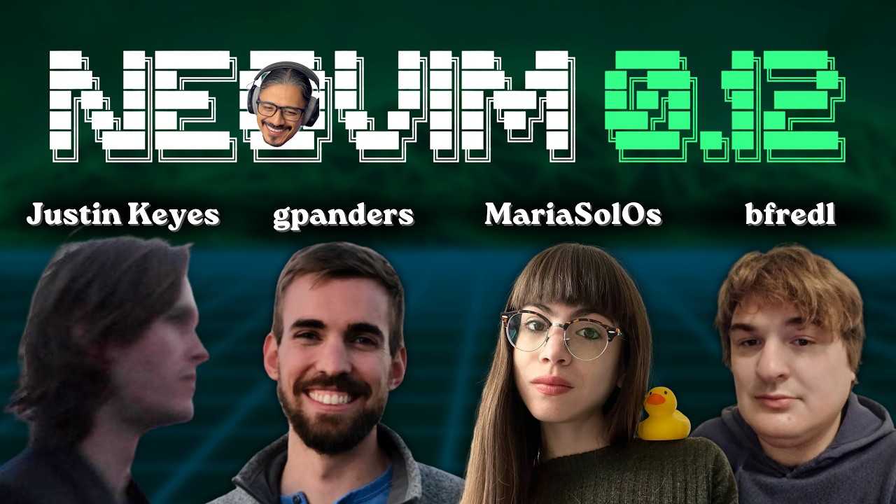 Neovim 0.12 Release with the Core Team