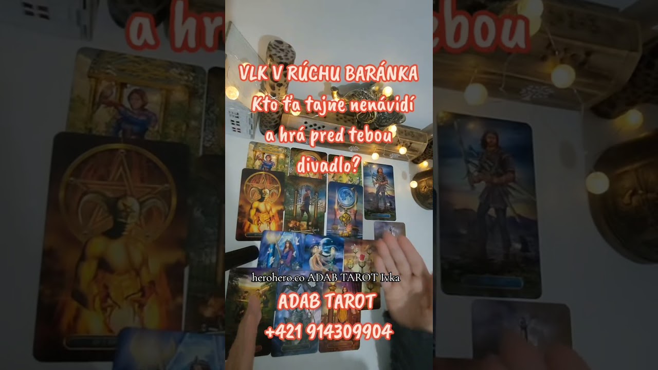 VLK V RÚCHU BARÁNKA 🐺 Kto ťa tajne nenávidí a hrá pred tebou divadlo?l Pravda z kariet môže šokovať🔮