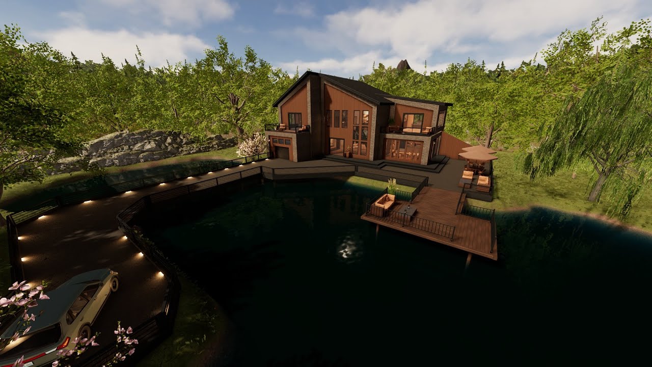 House Flipper 2 ~Modern Lake House~