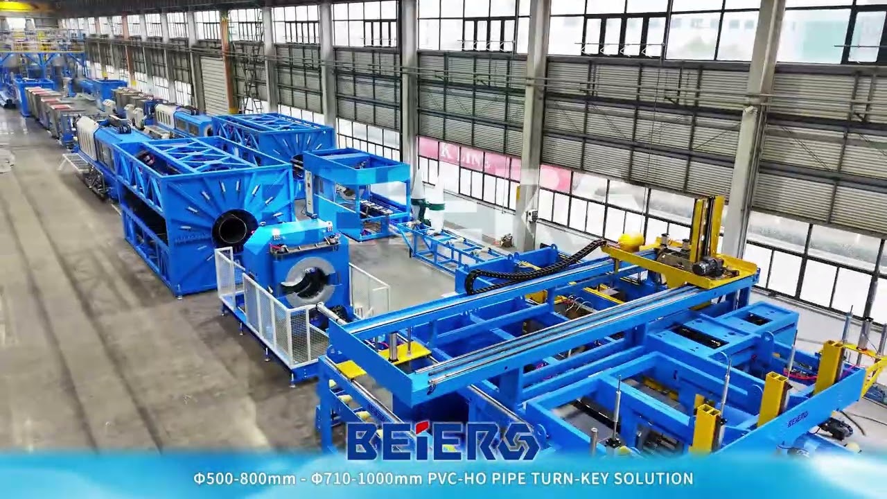 BEIER Machinery 1000mm PVC-O Pipe Production Line, Contact Jessie by WhatsApp at +86 13921996900