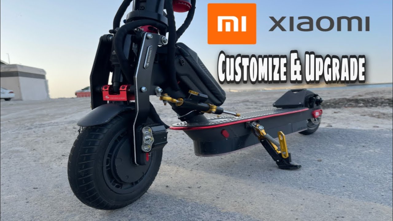 M365 Xiaomi installing new exa front shock /stepFender3D/NewControllerUpgrade/battery10s4p