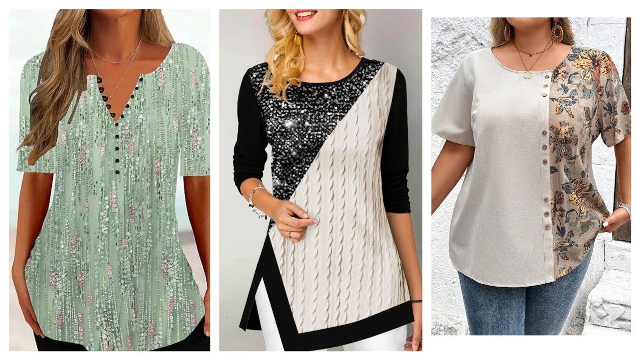 Moda 2026 BLUSAS BONITAS 100”Ideas De blusas bonitas MODELOS casuales 25/26 #fashion #shirts #style
