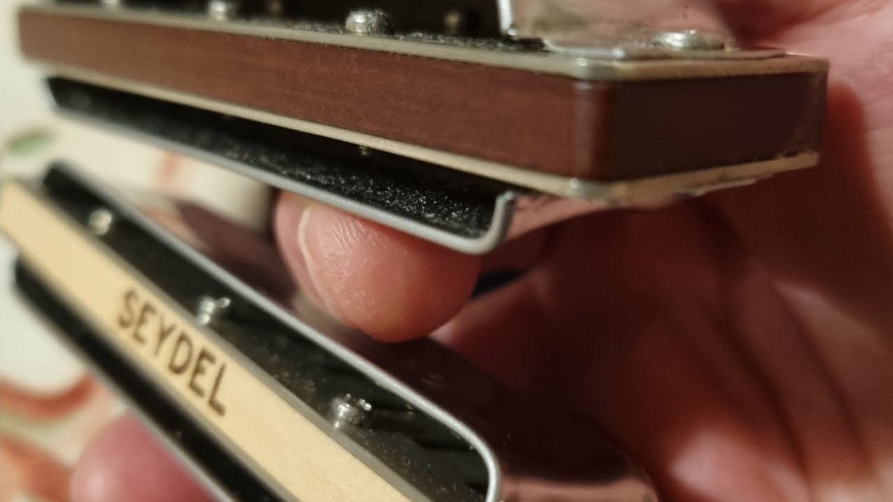 More on half step bend -3' on C & A harmonica. 