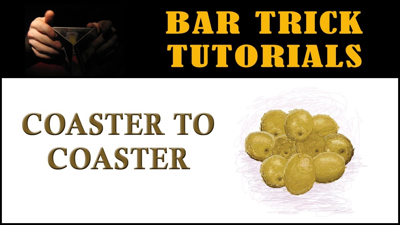 Bar Tricks to Impress Women | Coaster Bar Trick Tutorial
