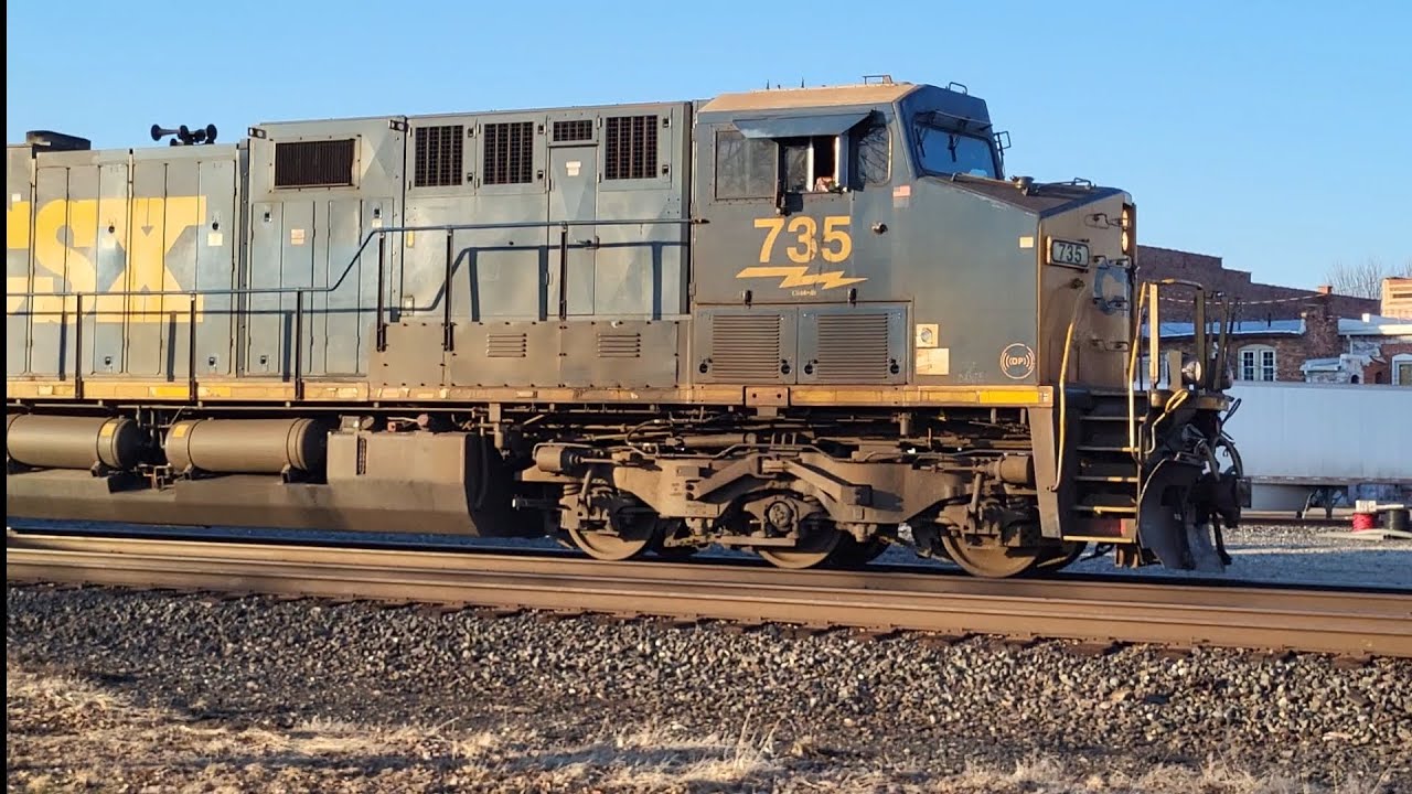 (2/15/26) CSX I116 With 735 Leading