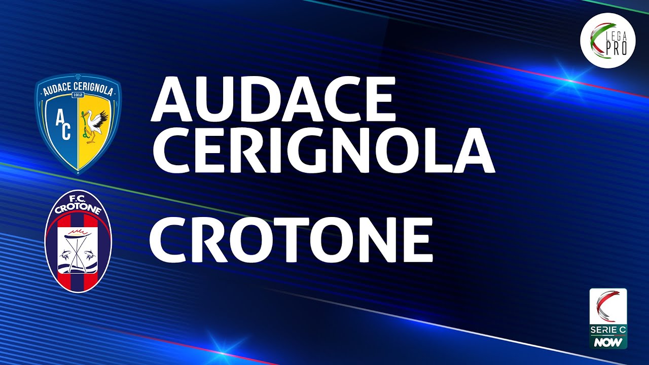 Audace Cerignola - Crotone 4-2 | Gli Highlights