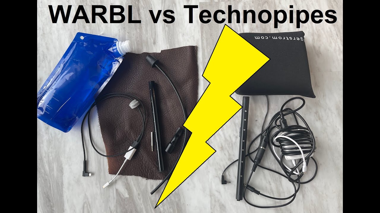 The WARBL MIDI Wind Chanter for Bagpipes and Whistles (vs TECHNOPIPES)!!