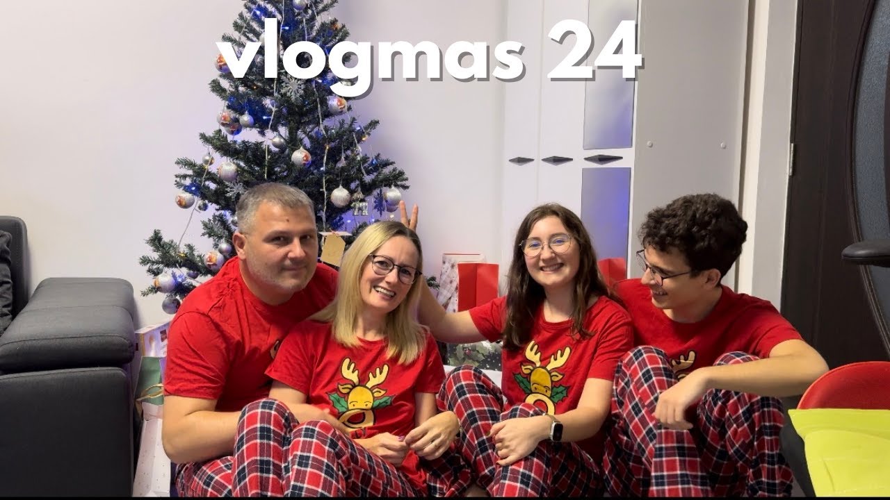 Ce am facut de Craciun: desfacem cadourile, masa in familie si targul de Craciun | vlogmas 24