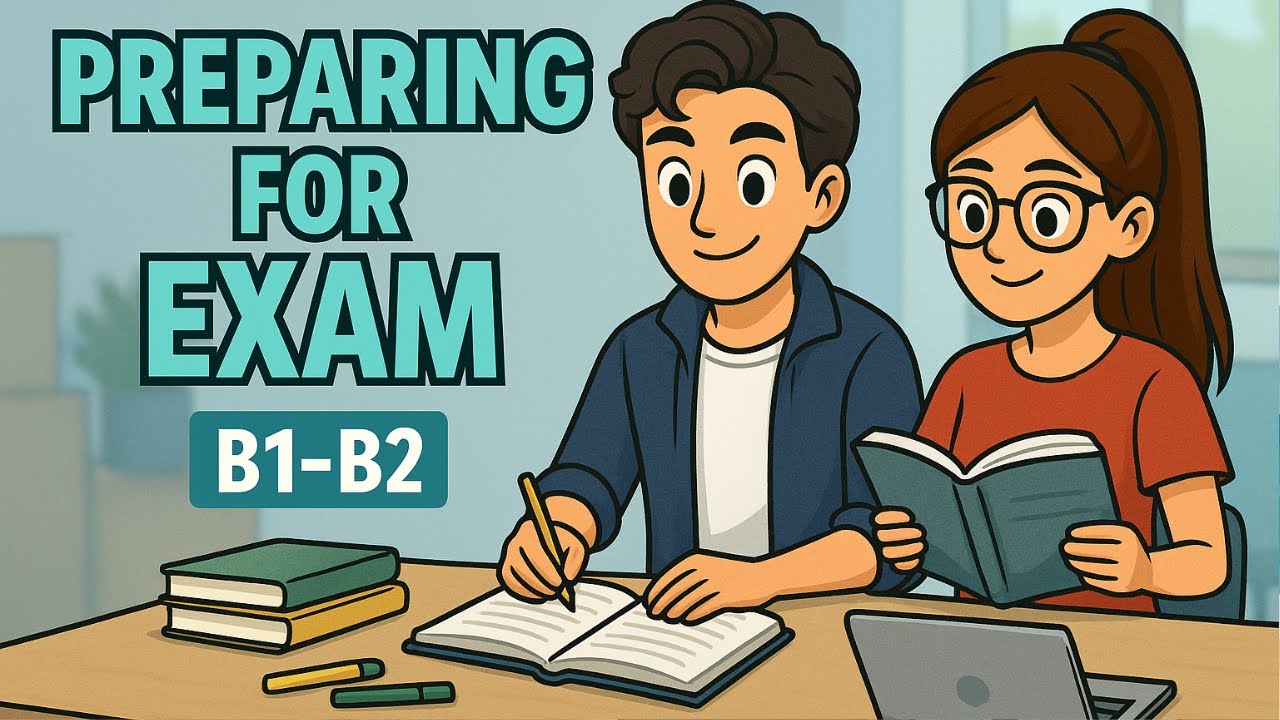 Preparing for an Exam in English| Learn Useful Phrases and Real Conversations for B1&ndash;B2 Learners