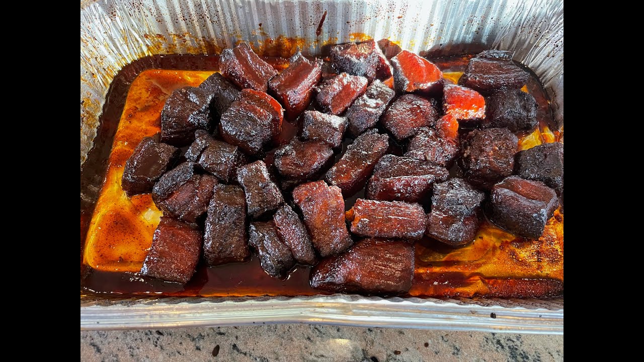 Dr Pepper Pork Belly Burnt Ends   4K