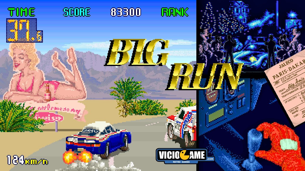🎮 Big Run (Arcade) Longplay | No Commentary