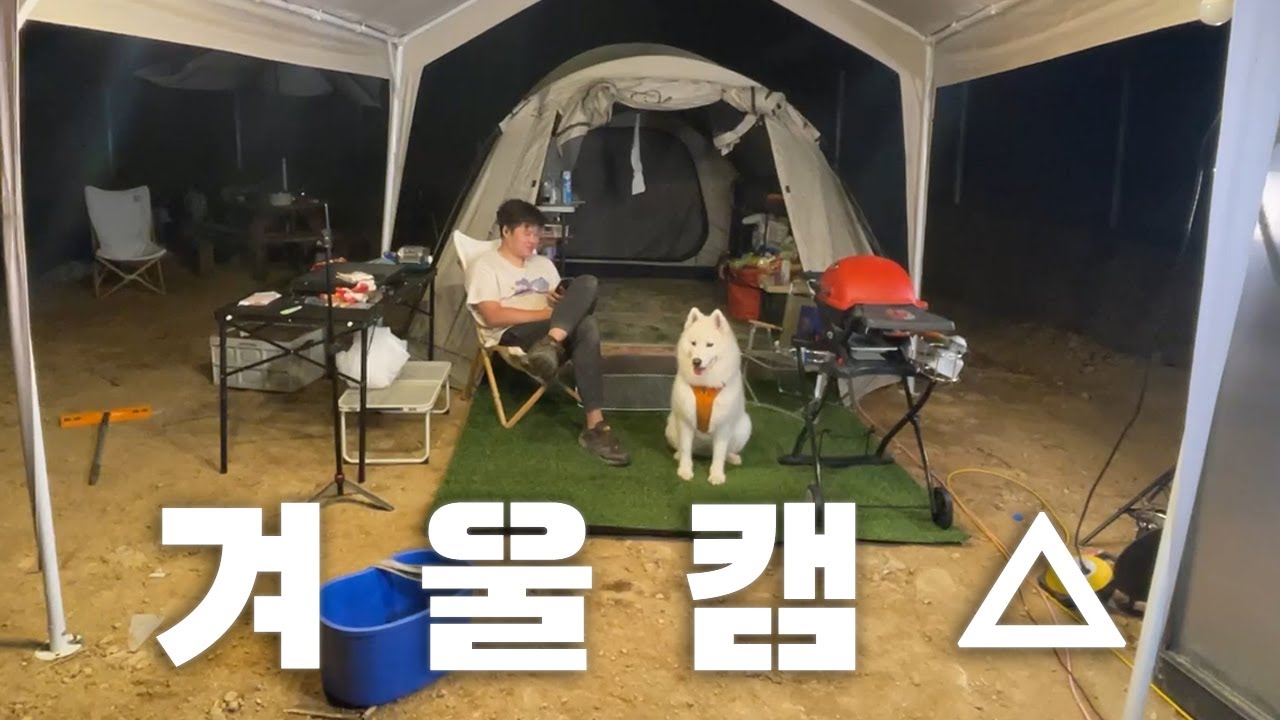 겨울이가 백평원에 놀러왔어요!