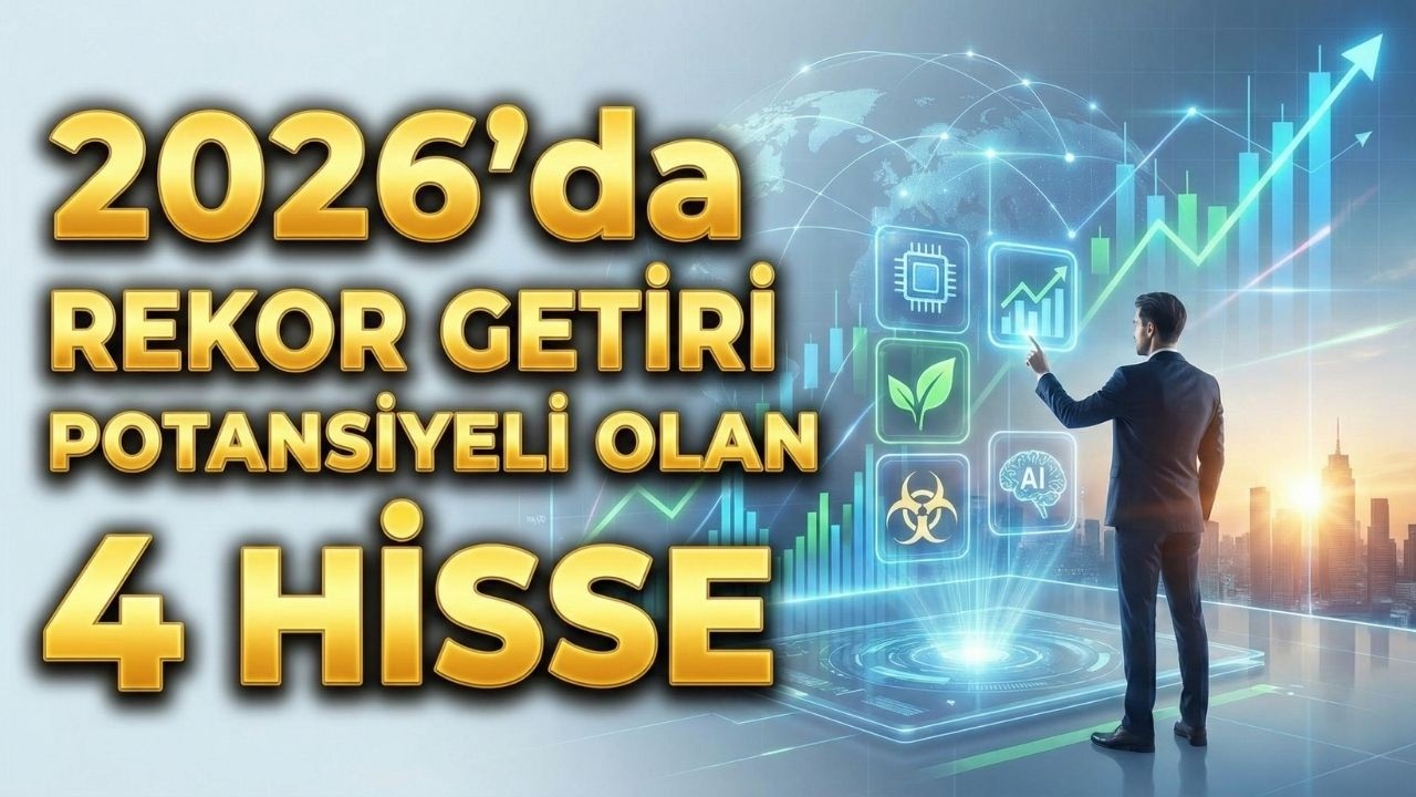 2026'DA REKOR GETİRİ POTANSİYELİ OLAN 4 HİSSE!